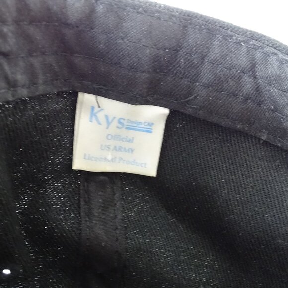 KYS Design Vietnam Veteran Embroidered Baseball Cap With Pin Strap Black - Picture 5 of 8